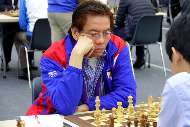 OLD BUT GOLD. Despite turning 67, Eugene Torre remains sharp. File photo from the National Chess Federation of the Philippines  
