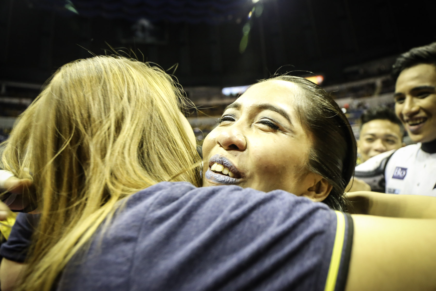 EMOTION. The thrill of victory is apparent. Photo by Josh Albelda/Rappler 