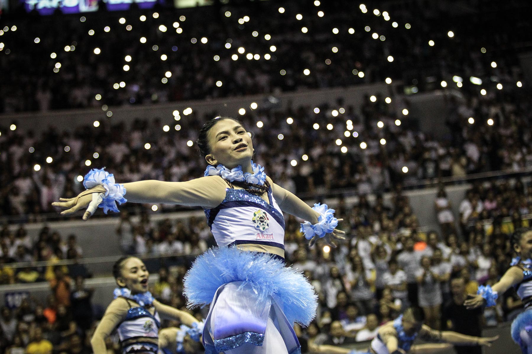 SURPRISE. Adamson exceeds expectations and gets a podium finish. Photo by Josh Albelda/Rappler 