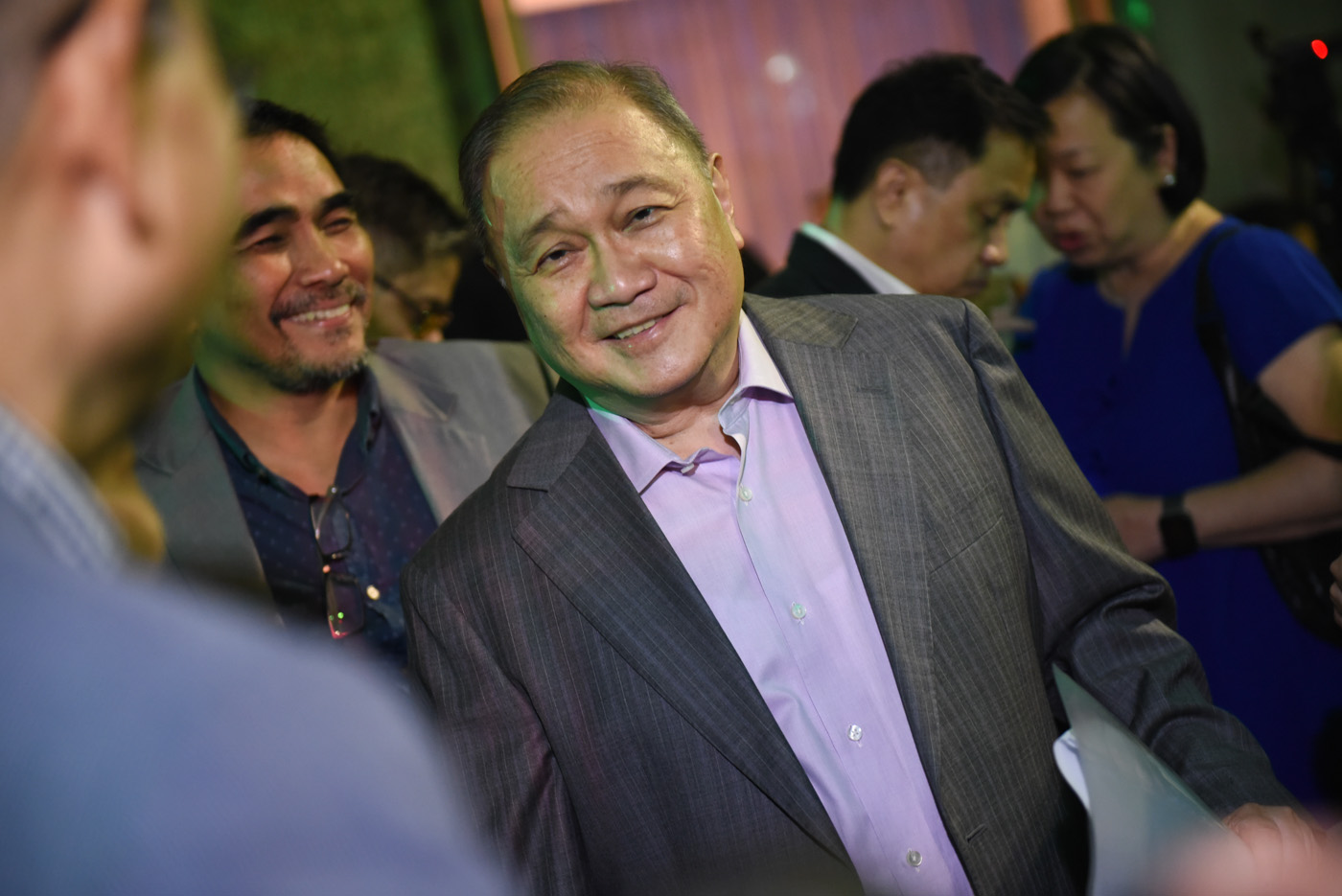 NEW PARTNER? Philex Petroleum chief Pangilinan hints his company might look for new foreign partner/s for Reed Bank exploration. Photo by Alecs Ongcal/Rappler  