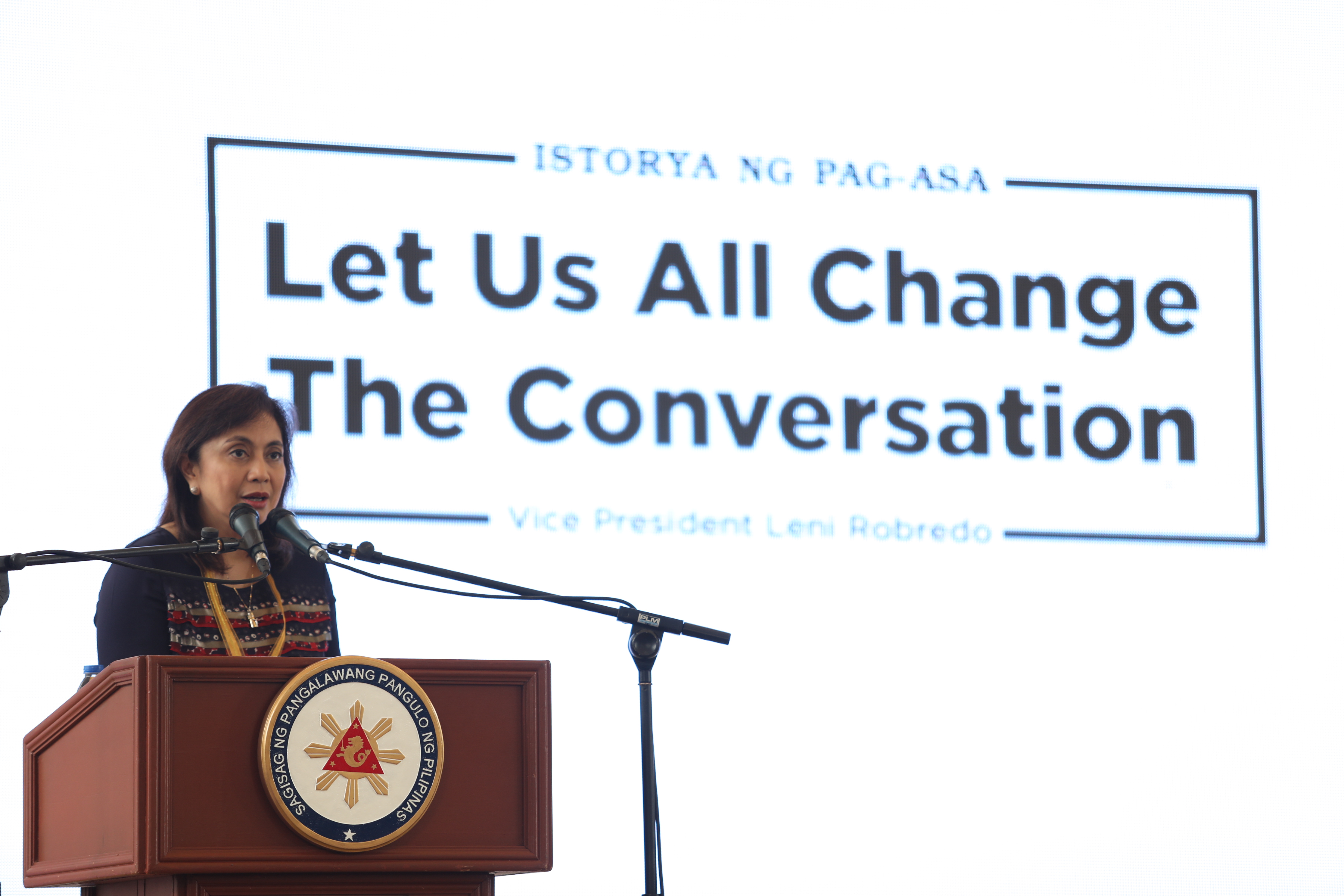 NEVER FORGET. Vice President Leni Robredo wants Filipinos to learn from the 'dark past' of Martial Law. File photo by the Office of the Vice President 