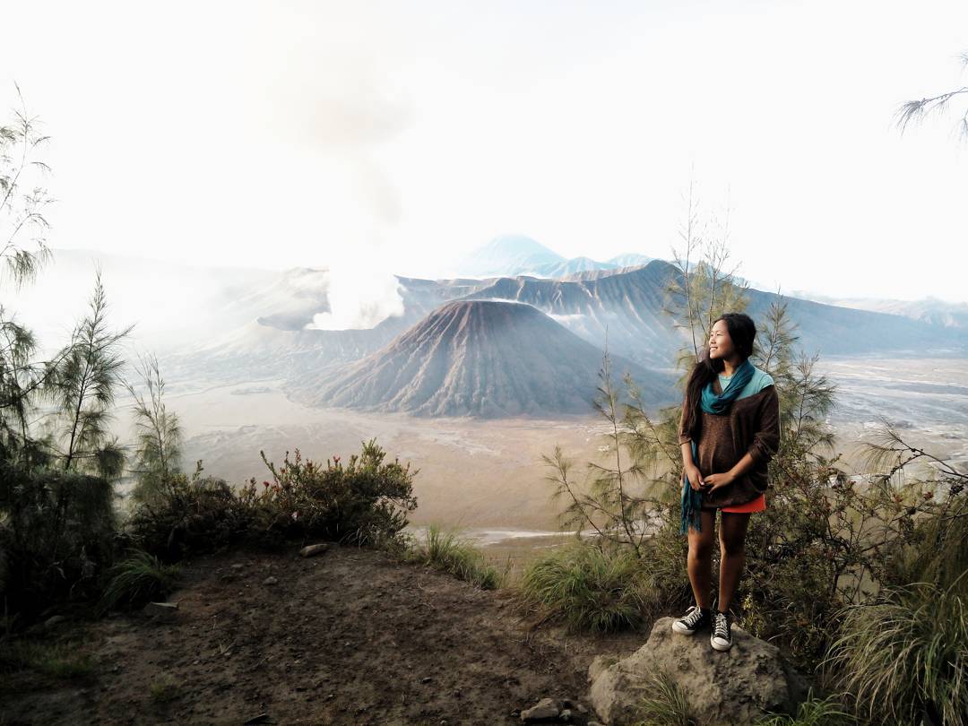 At the Sunrise View Point, Mt. Bromo, Indonesia. Photo provided by Jona Branzuela Bering   