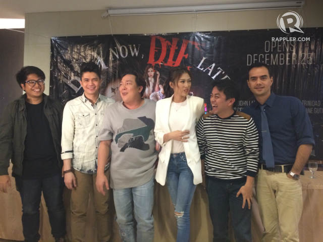 The cast of 'Buy Now, Die Later.' Photo by Alexa Villano/Rappler 