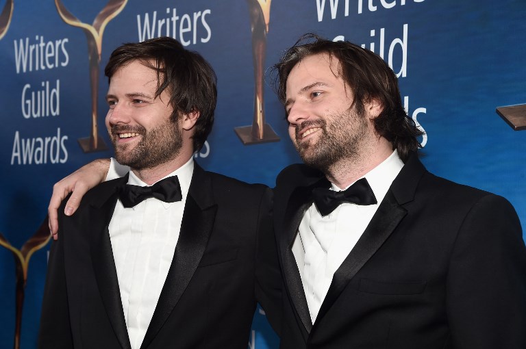 VERBAL ABUSE. 'Stranger Things' creators Matt and Ross Duffer issue an apology following verbal abuse accusations of female staff came out. Photo by Alberto E. Rodriguez/Getty Images for WGAw/AFP   