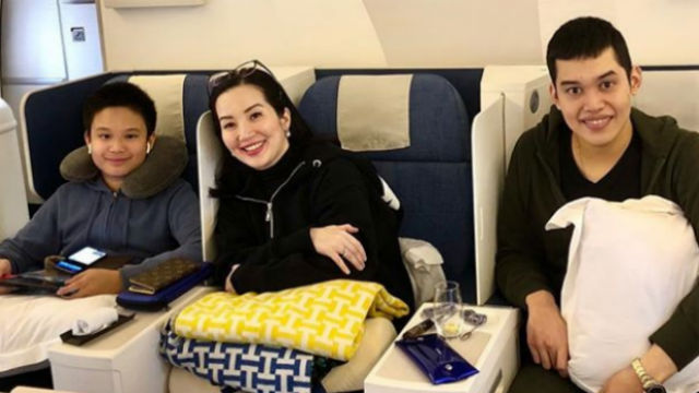 BEST BIRTHDAY. Kris Aquino spends some quality time abroad with her sons. Screenshot from Instagram/@krisaquino  