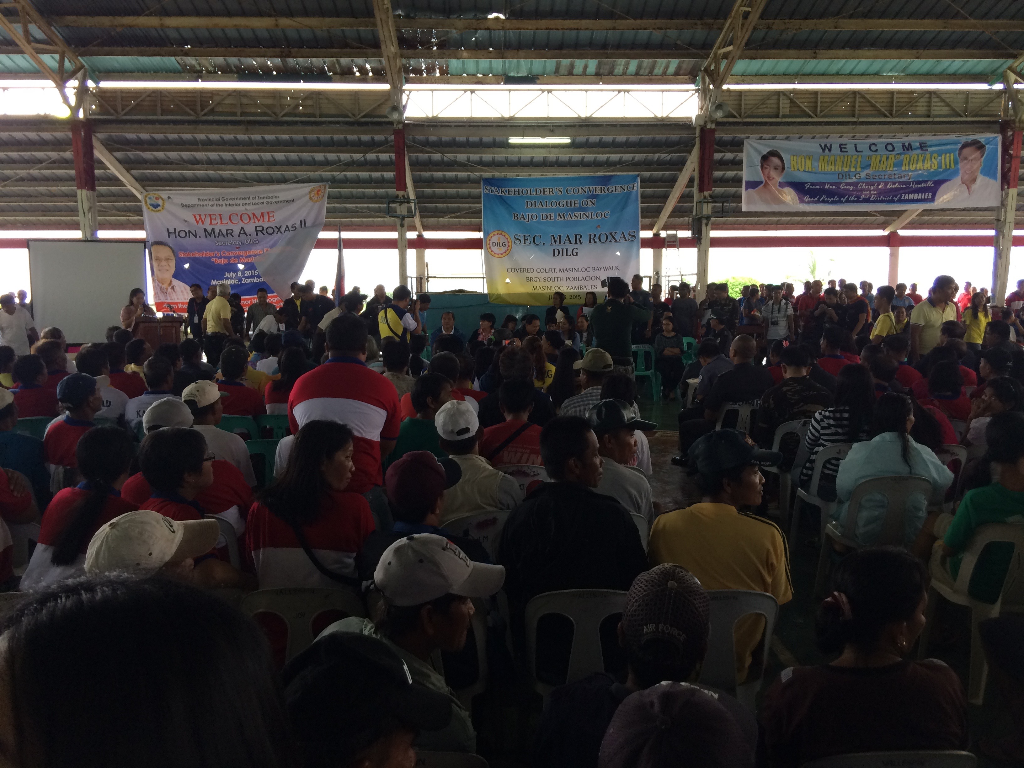 OUR CONCERNS. Fisherfolk gather in Masinloc, Zambales to discuss issues surrounding the West Philippine Sea. Photo by Bea Cupin/Rappler 