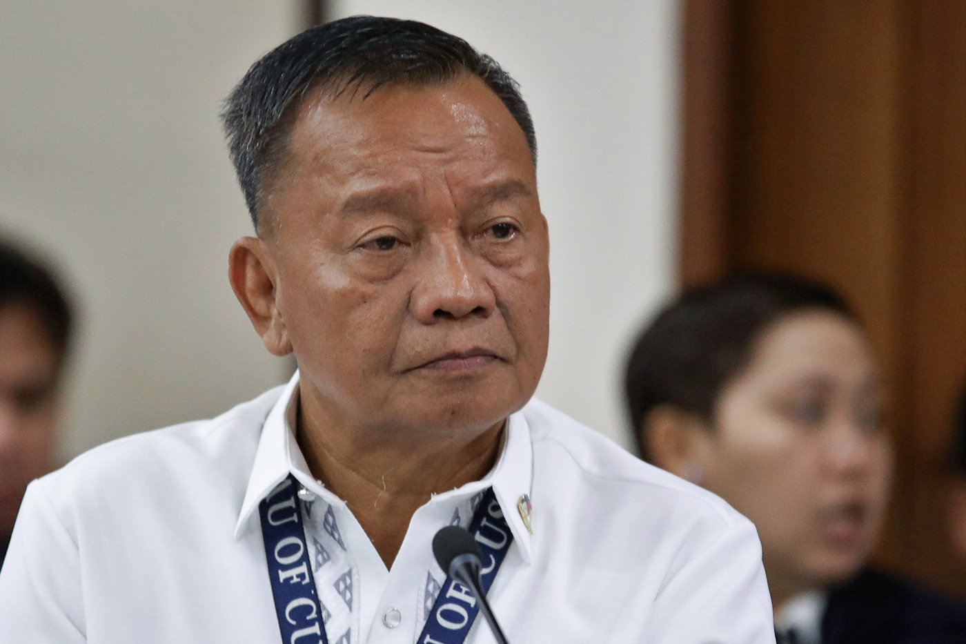 GRAFT. Former Customs commissioner and now TESDA chief Isidro Lapeña faces a graft complaint over alleged negligence in the illegal release of tile shipments. Photo by Darren Langit/Rappler   