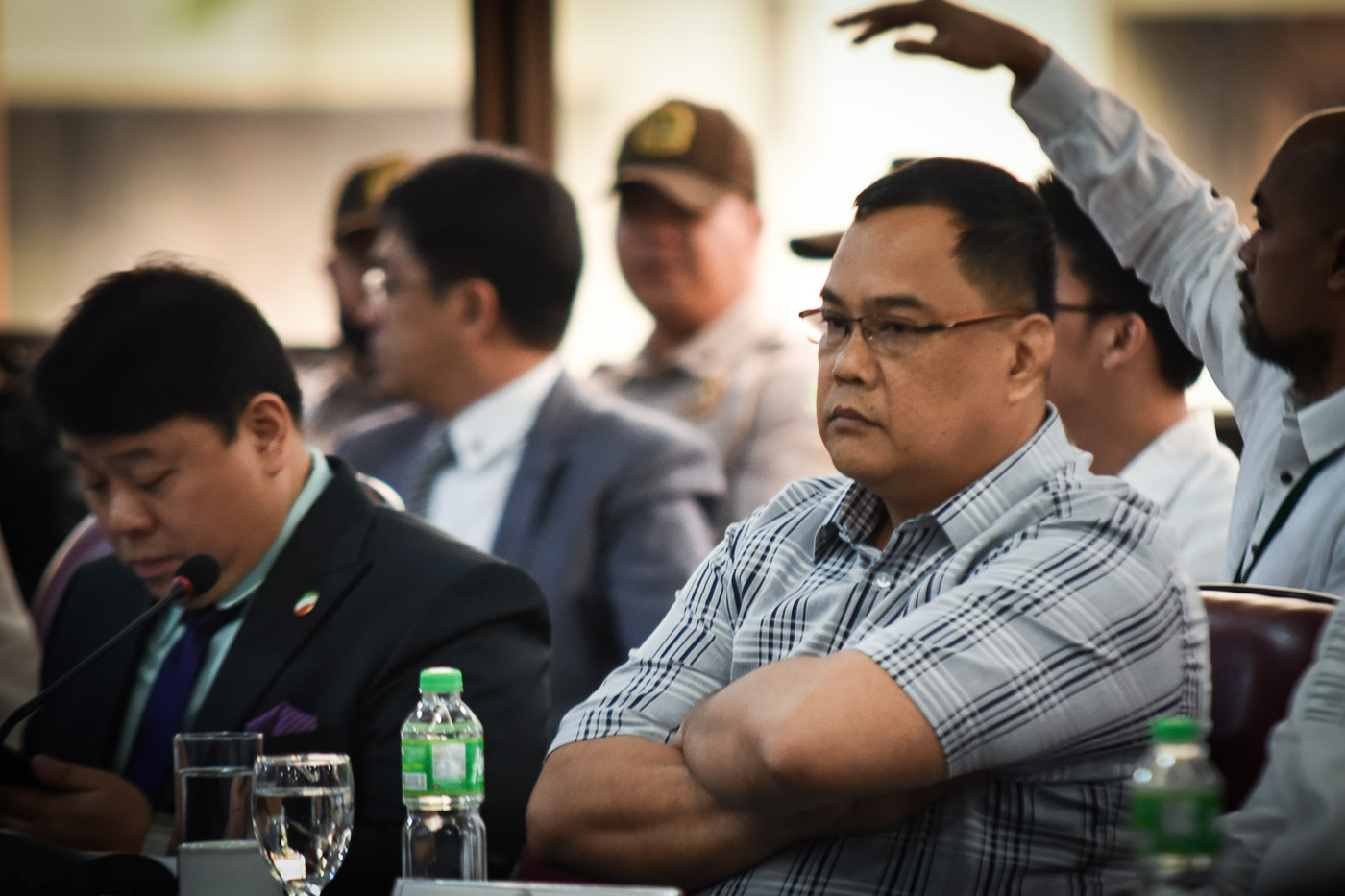 TIES TO DE LIMA. Noel Martinez testifies before the House committee on justice on September 21, 2016 as it resumes its inquiry into the alleged drug trade inside the New Bilibid Prison. Photo by LeAnne Jazul/Rappler 