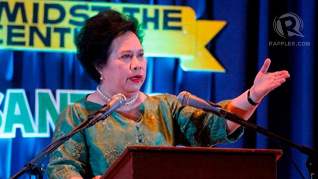 WITHSTAND SCRUTINY. Santiago says she just wants to ensure that the Bangsamoro deal withstands scrutiny in court. File photo by Randy Datu/Rappler