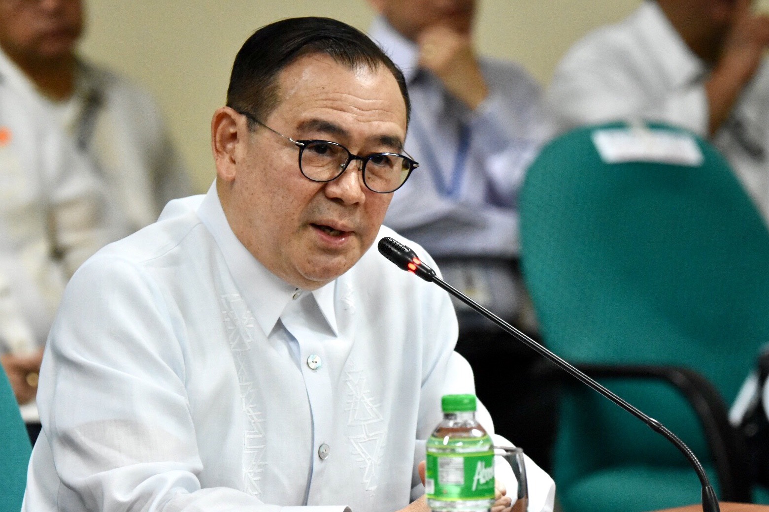 TOP DIPLOMAT. Foreign Secretary Teodoro Locsin Jr faces the Commission on Appointments on November 28, 2018. Photo by Angie de Silva/Rappler 