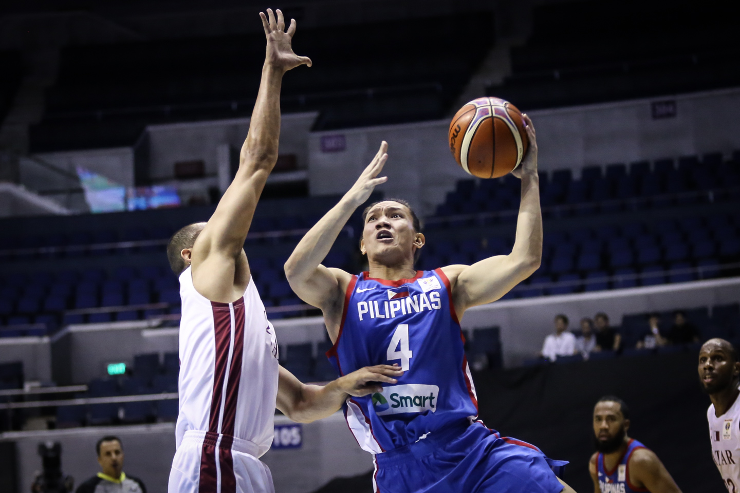 COME-FROM-BEHIND. Alex Cabagnot and Gilas Pilipinas recover from a slow start to topple Qatar. Photo by Josh Albelda/Rappler Photo by Josh Albelda/Rappler 