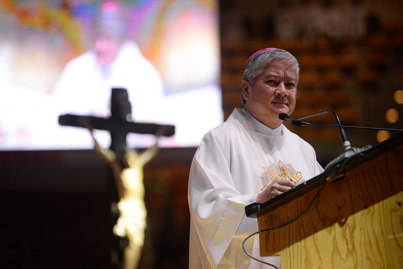 CBCP CHIEF. Lingayen-Dagupan Archbishop Socrates Villegas. Photo by Maria Tan/Rappler 