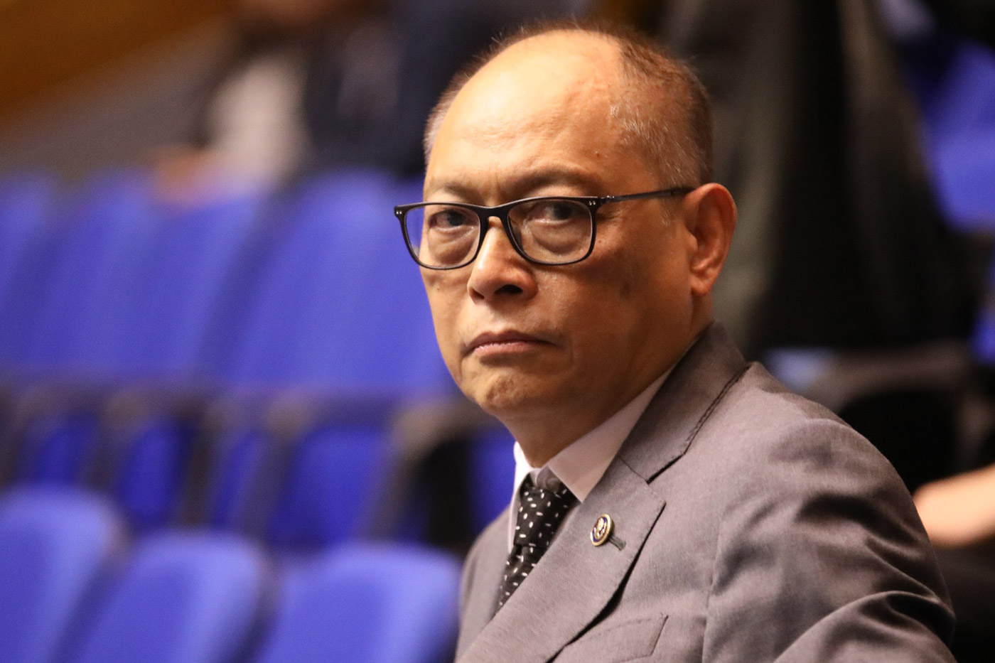 ON THE HOT SEAT. Budget Secretary Benjamin Diokno attends the question hour for him during the House plenary session on December 11, 2018. Photo by Darren Langit/Rappler 