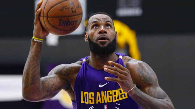 lebron lakers practice jersey