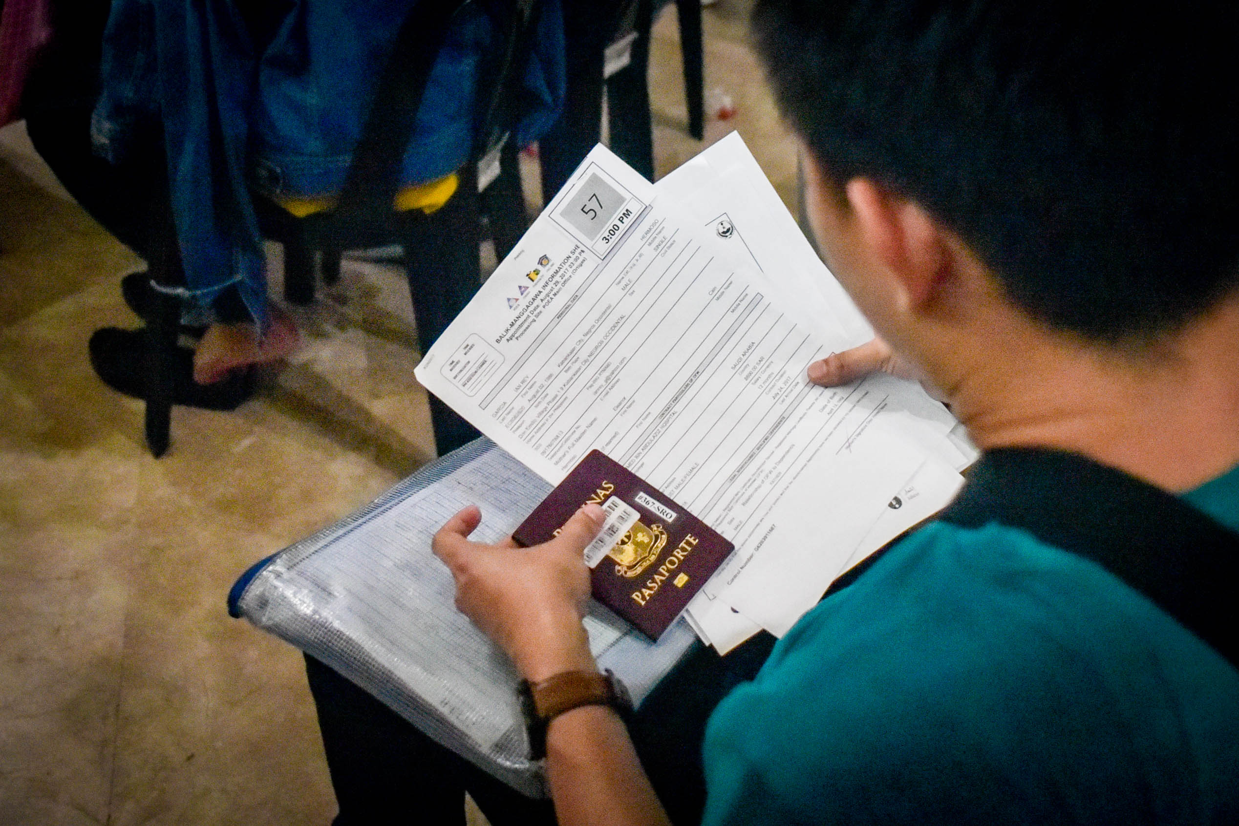 DATA BREACH. Government is scrambling to get to the bottom of a supposed passport data breach. File photo by  LeAnne Jazul/Rappler  