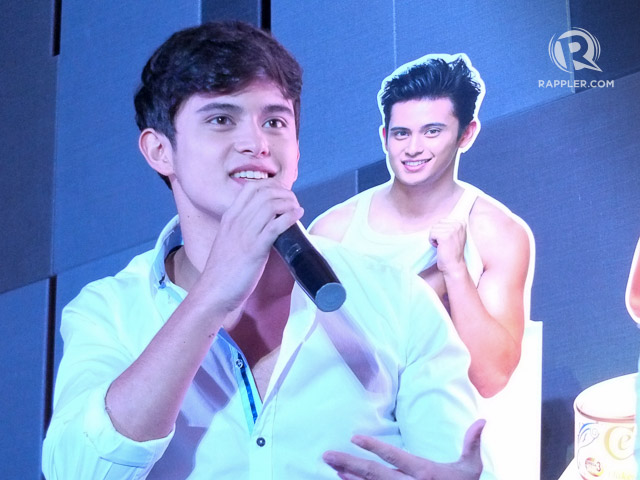 STARTING YOUNG. James Reid says being active at a young age helps him maintain a healthy lifestyle. Photo by Alexa Villano/Rappler  
