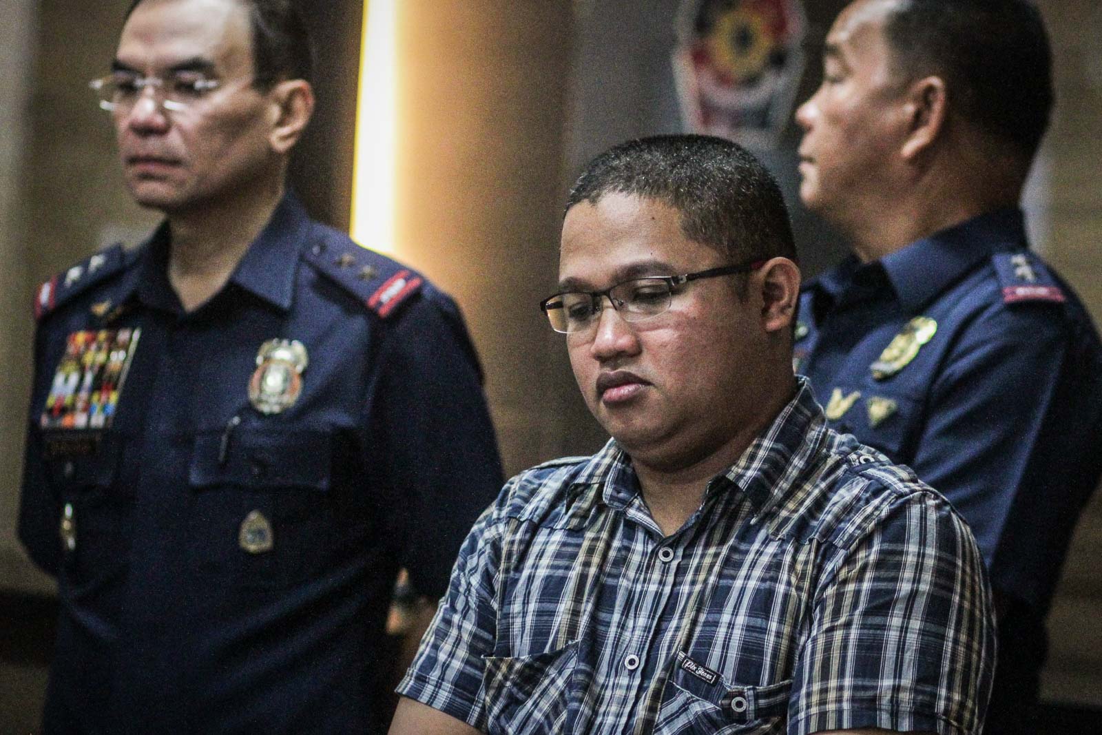 ON HIS OWN. Before he was released by the PNP, Peter Joemel Advincula was under the protection of the CIDG in Camp Crame.
Photo by Lito Borras/Rappler   