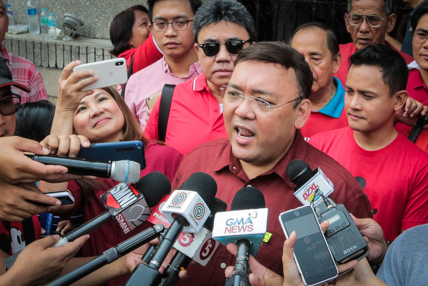 DEATH PENALTY. Harry Roque says he opposes the reimposition of the death penalty for drug-related crimes. Photo by Jire Carreon/Rappler  