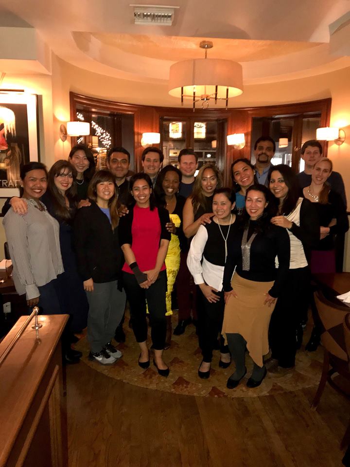 ON HER OWN. Aika Robredo with her classmates in the mid-career program at the Harvard Kennedy School. Photo from Aika Robredo's Facebook account 