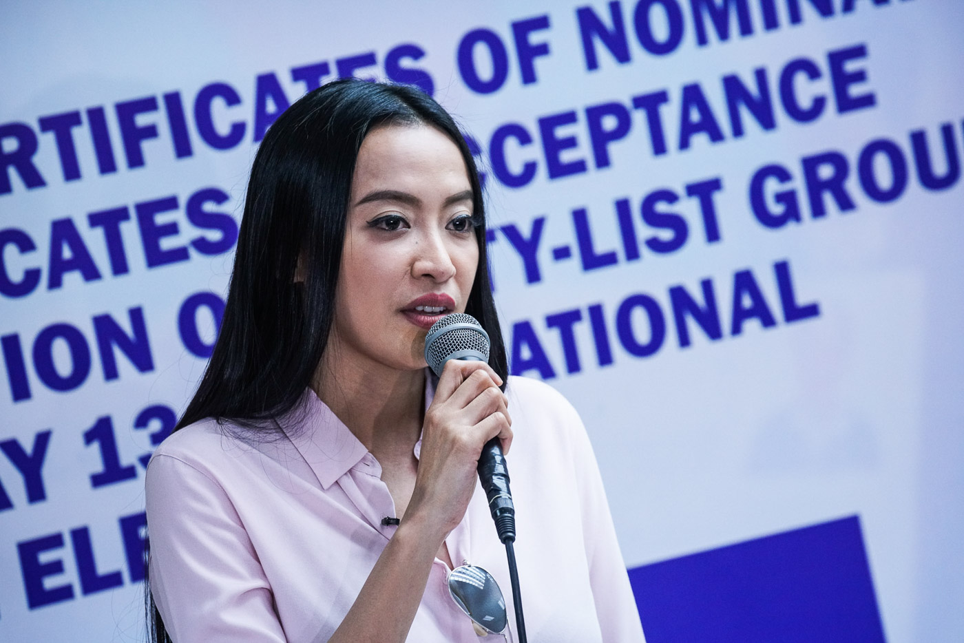 BACK IN GOVERNMENT. Blogger Mocha Uson gets a new government post. Photo by Jire Carreon/Rappler 