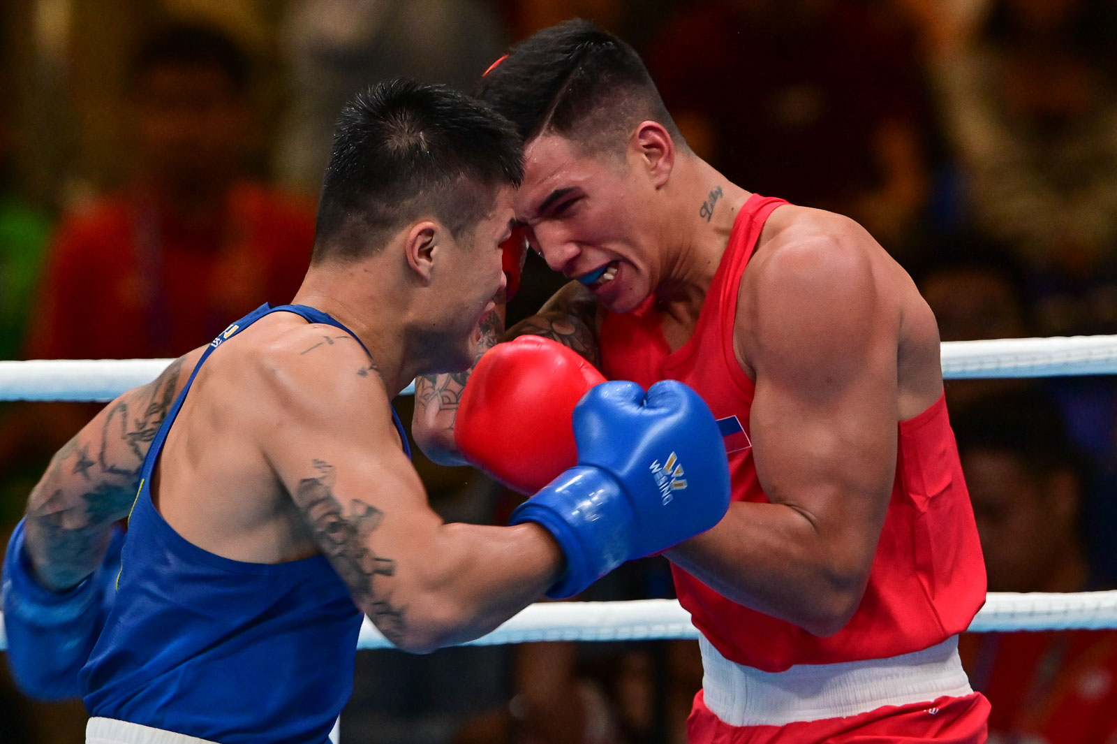 PH boxers Suarez, Ladon advance as Marvin absorbs…