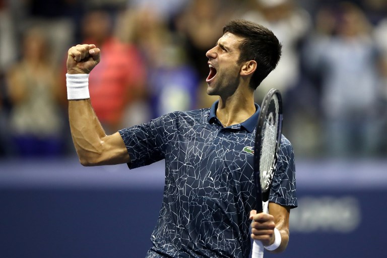 BACK ON TOP. Novak Djokovic overtakes Rafael Nadal at the top. File photo by Julian Finney/Getty Images/AFP  