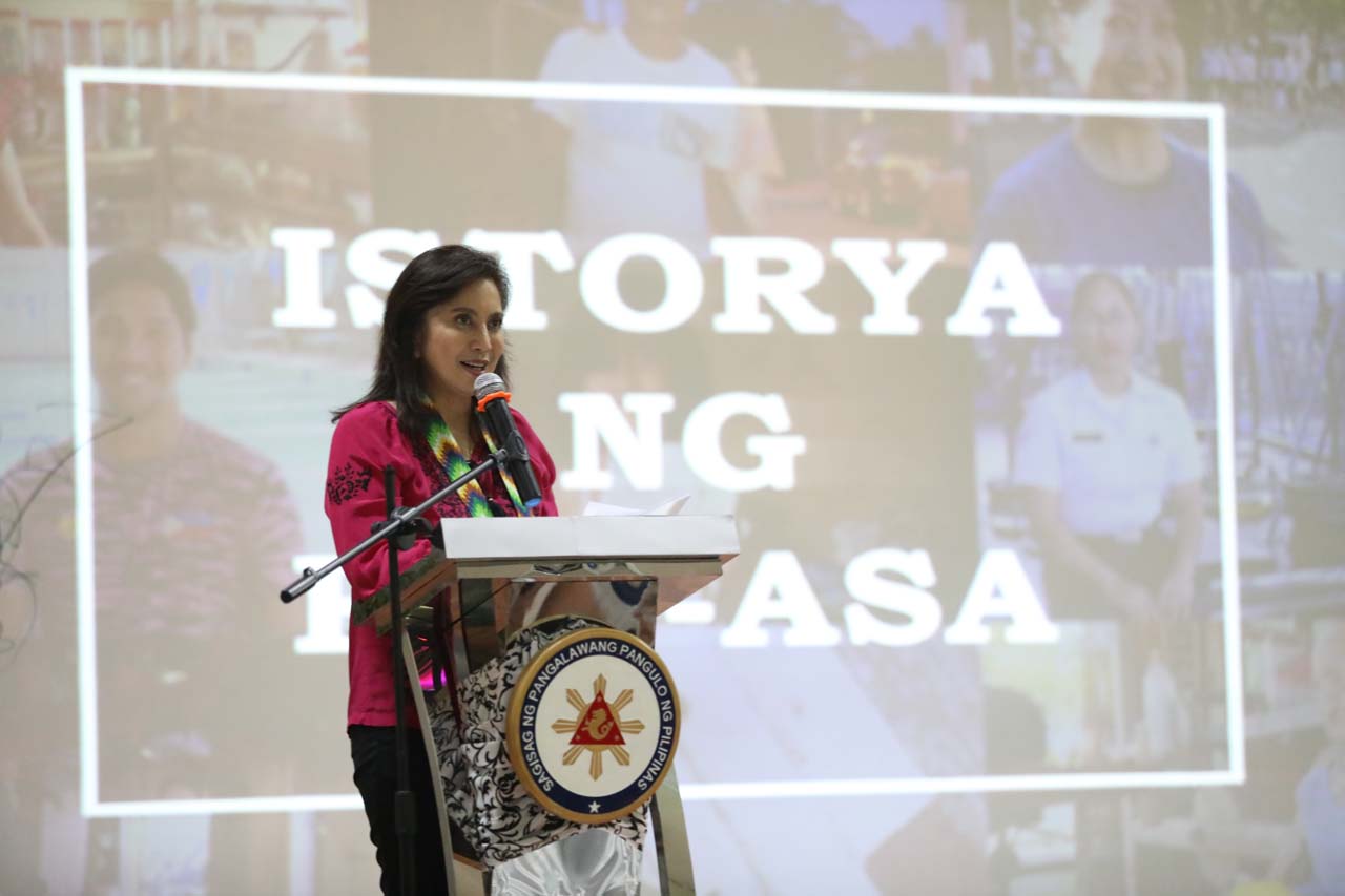 HOPE FOR 2018. Vice President Leni Robredo wishes for better times for Filipinos in the coming year. File photo from OVP  