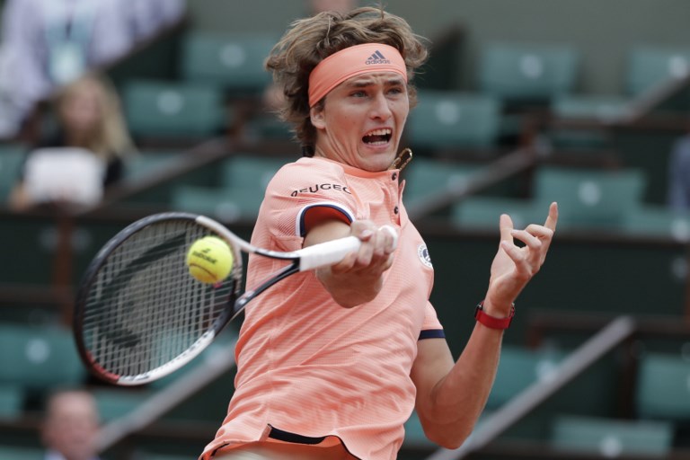 HOT WATER. Alexander Zverev draws flak for violating his supposed self-isolation. Photo by Thomas Samson/AFP 