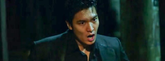 BROODING. Lee Min Ho changes from his lovestruck character on 'Boys Over Flowers.' Screengrab from YouTube  