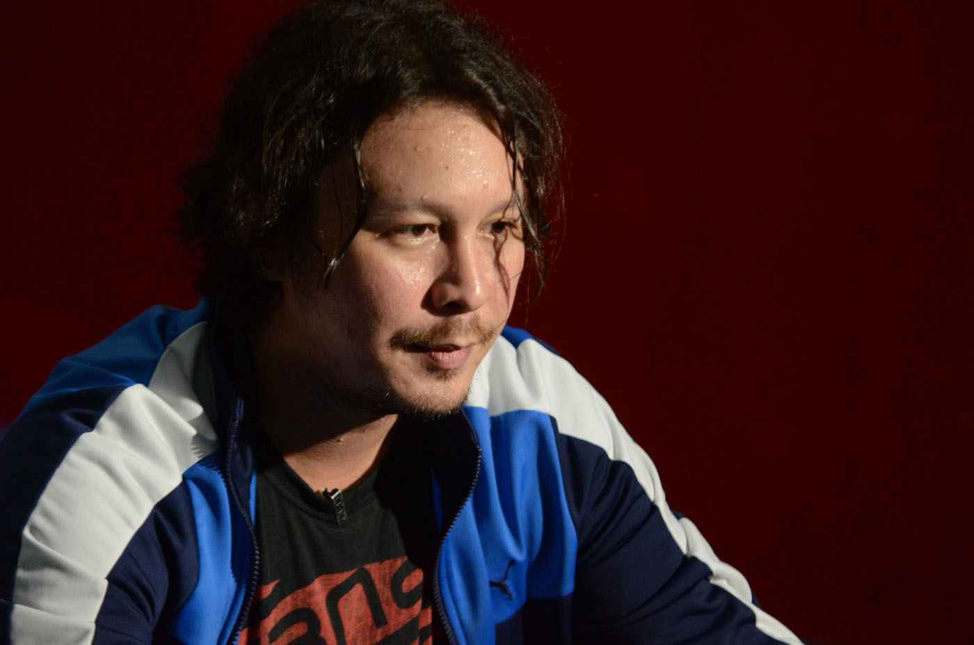 APOLOGY. Baron Geisler apologizes to Ping Medina, but expresses his disappointment with the director of the movie. File photo by Alecs Ongcal/Rappler  