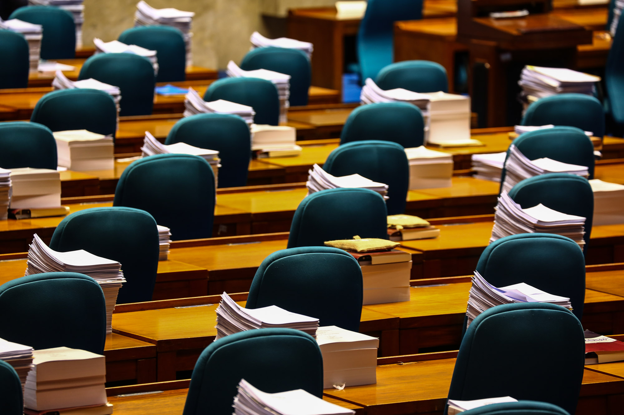SALN ACCESS MADE HARDER. The House of Representatives adopts the rules on how the public may access the SALNs of its members. File photo by Jire Carreon/Rappler 