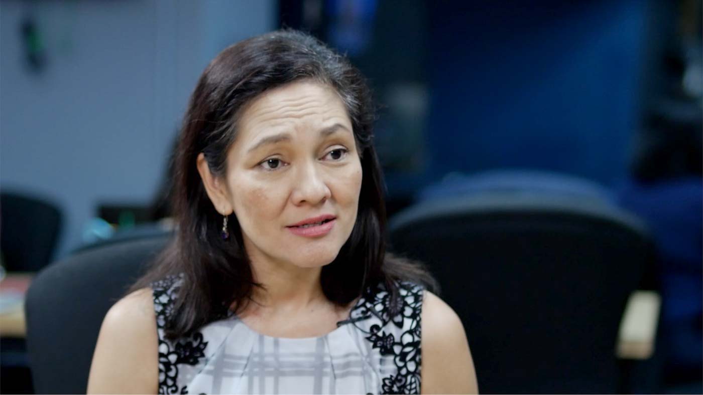 PROBING OUR POWER SYSTEMS. Senator Risa Hontiveros alleges there are reports Chinese engineers are illegally operating our power facilities, and the Philippine government no longer has access to them. Photo by Rappler.  