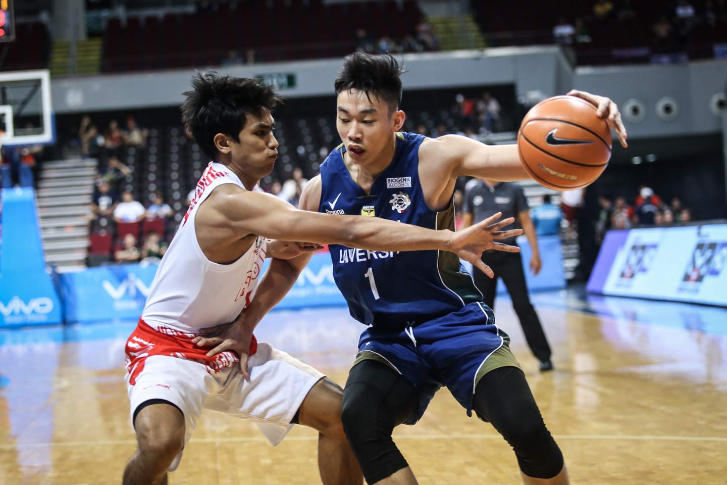 BULLDOGS BACK. Dave Ildefonso and the NU Bulldogs end their first-round bid on a positive note. Photo by Josh Albelda/Rappler    