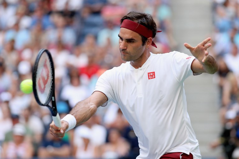 UNCHARACTERISTIC. Roger Federer produces an uncharacteristically error-prone and fractious display in the loss. File photo by Matthew Stockman/Getty Images/AFP  