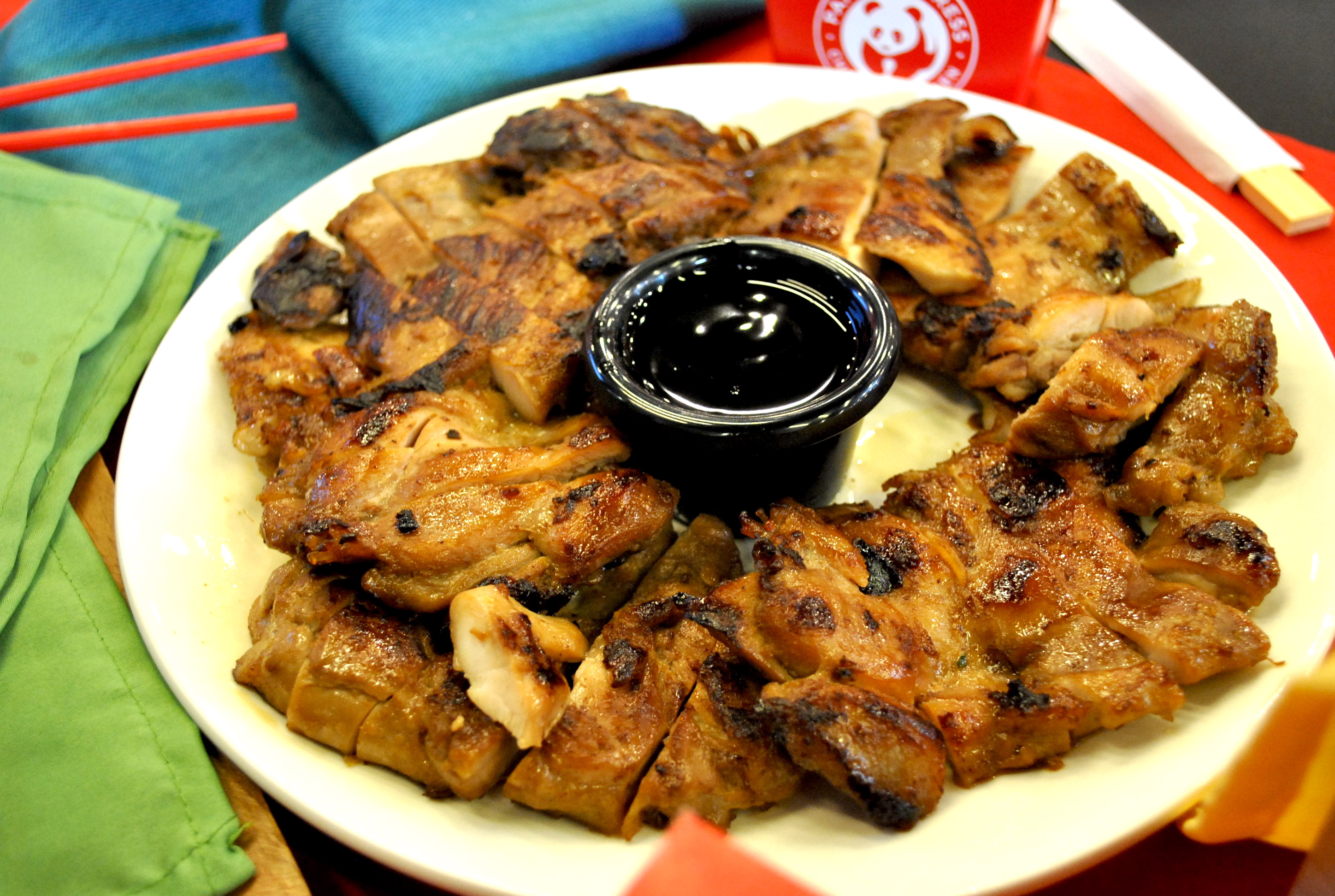 ASIAN GRILLED CHICKEN. Photo by Steph Arnaldo/Rappler 