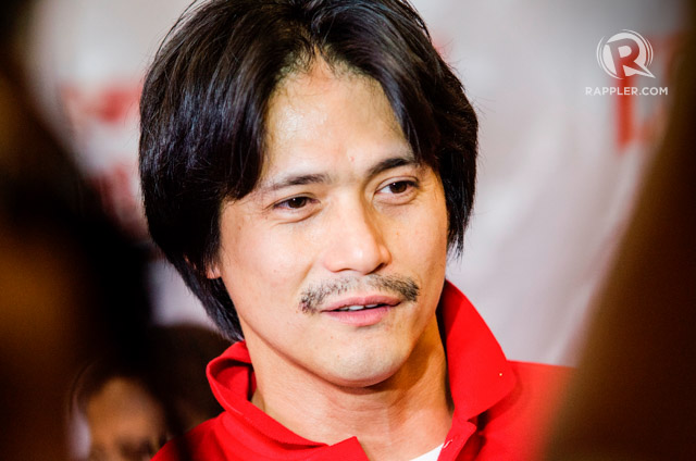 ROBIN PADILLA. Robin speaks up about Tawi-Tawi congresswoman Ruby Sahali's statement that the ARMM is for Mar Roxas. Photo by Rob Reyes/ Rappler 
