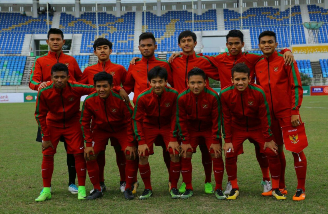 WASPADA. Timnas U-18 mengaku akan waspada terhadap tim Myanmar karena mereka tidak ingin dikalahkan dua kali oleh tim yang sama. Foto diambil dari akun @pssi_fai 