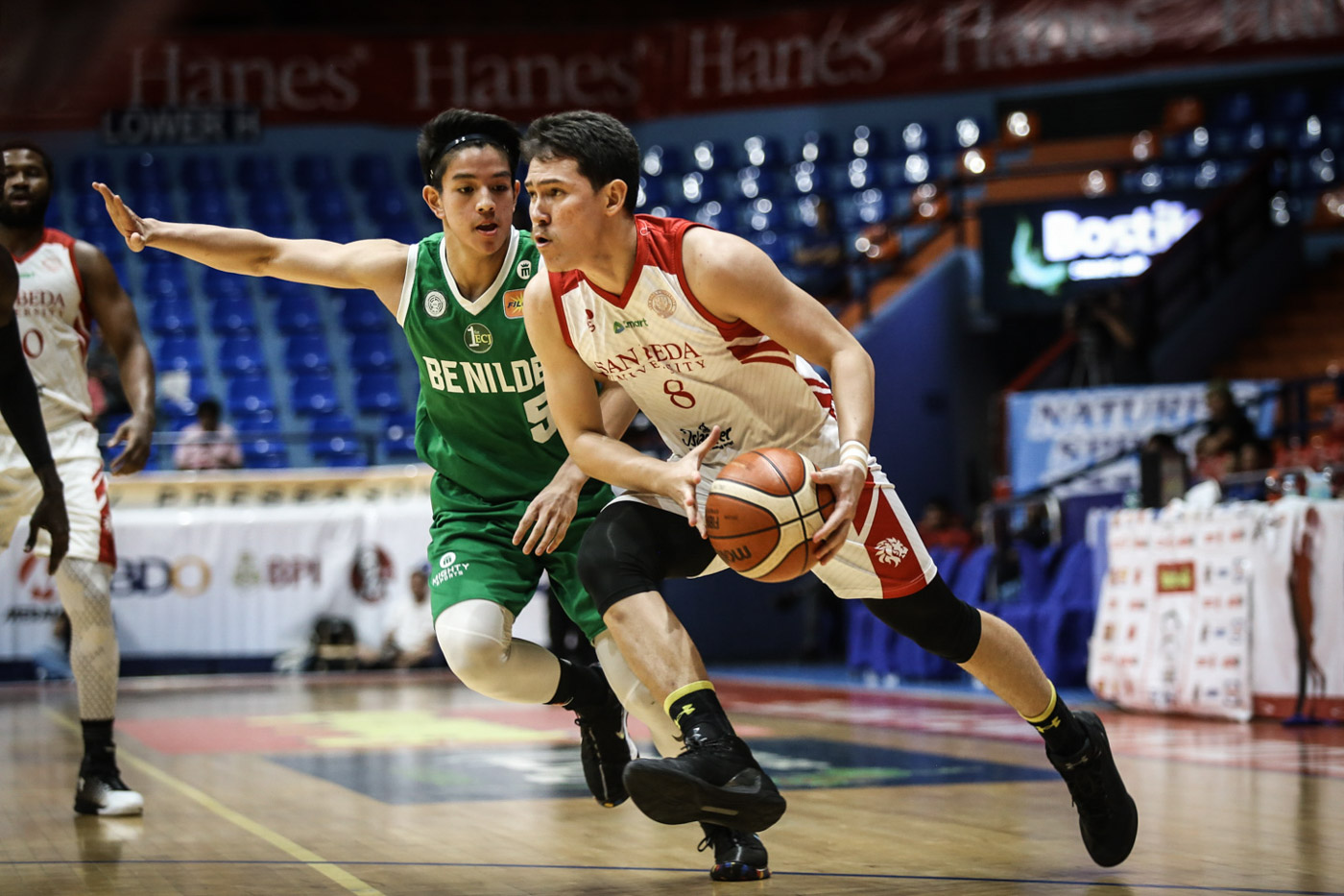TITLE DEFENSE. Robert Bolick and San Beda look to defend their crown after getting past St. Benilde in the semifinals. Photo by Josh Albelda/Rappler 
