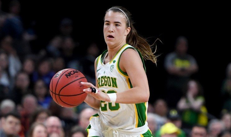 PRIZED ROOKIE. Sabrina Ionescu holds several NCAA women’s basketball records. Photo by Ethan Miller/Getty Images/AFP 
