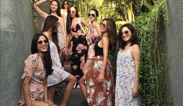 #BELLECHORETTE. Isabelle Daza gathers her friends for a trip to Bali, as her wedding to Adrien Semblat approaches. Screengrab from Instagram/@solennheussaff 