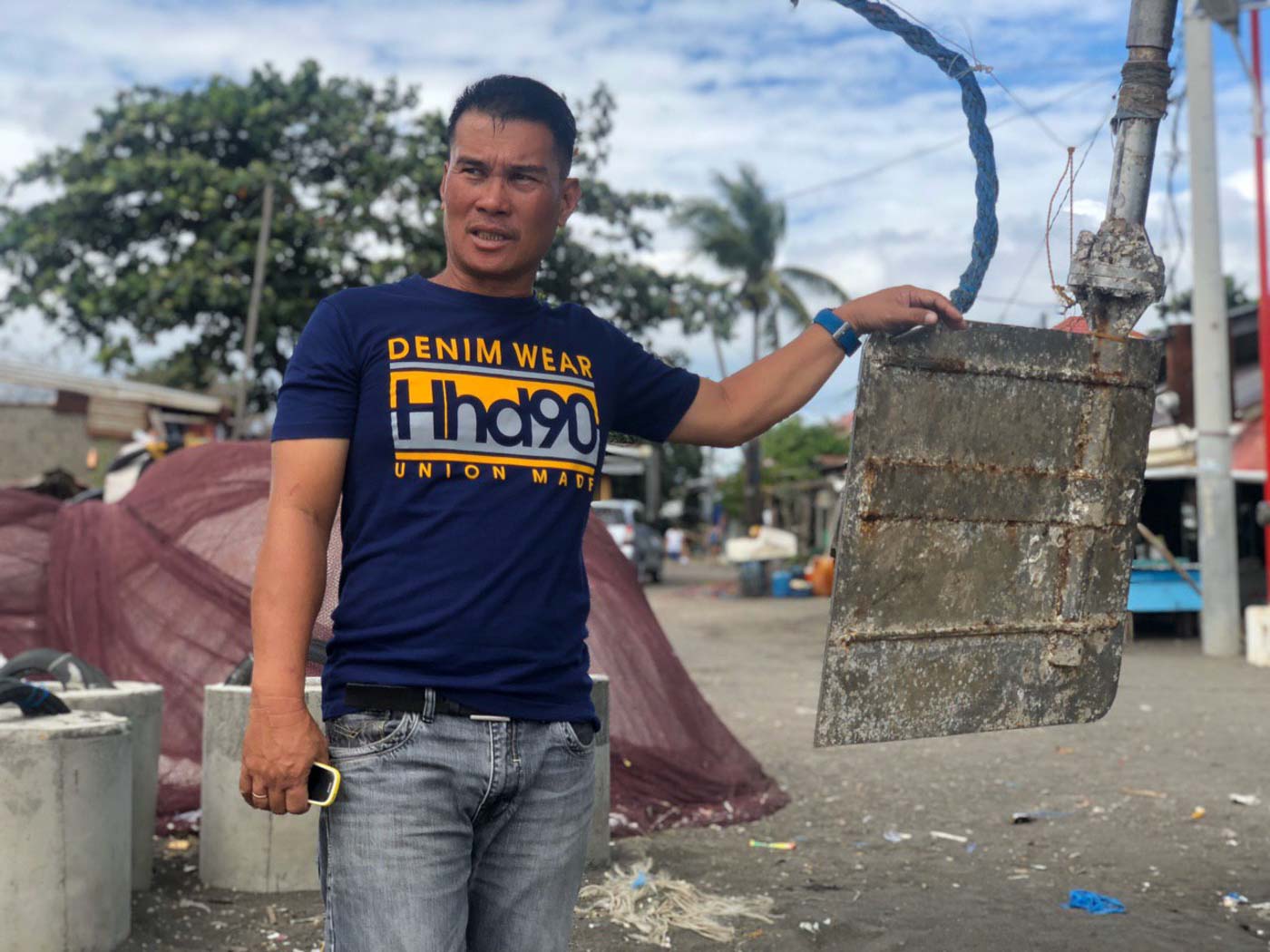 FORMER CAPTAIN. San Piro barangay captain Roderick delos Reyes sits with Rappler for an interview on December 10, 2019. Photo by Rambo Talabong/Rappler
