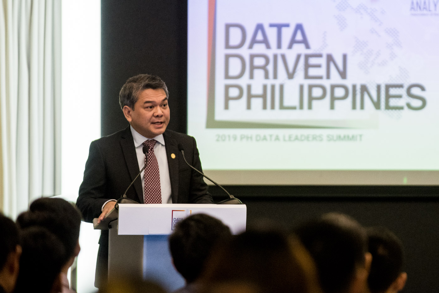 DENNIS MAPA. Undersecretary Dennis Mapa of the PSA talked about ongoing efforts of the government in digital transformation. All photos by Lisa Marie David/Rappler 
