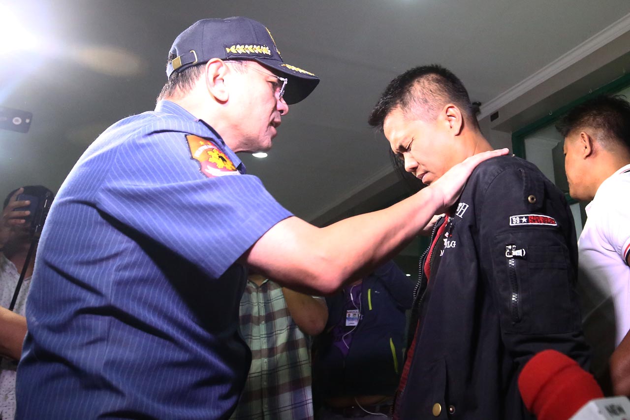 OUTBURST. Metro Manila police chief Director Guillermo Eleazar says cops shouldn't be treated like children anymore. Photo by Ben Nabong/Rappler 