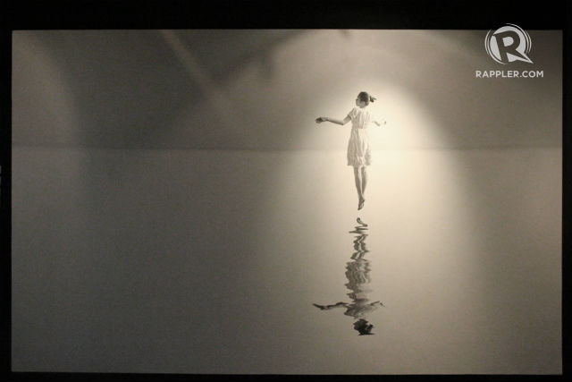 ‘A While’ by Mark Aran Reyes, oil on canvas, 36 x 60 inches, for Nunu Fine Arts. All photos by Rome Jorge/Rappler