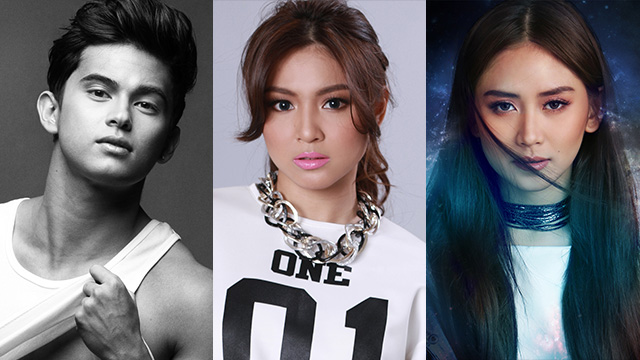 NEW TO THE LINEUP. James Reid, Nadine Lustre, and Sarah Geronimo are set to perform at the MTV Music Evolution Manila 2016. Photos courtesy of MTV Asia  