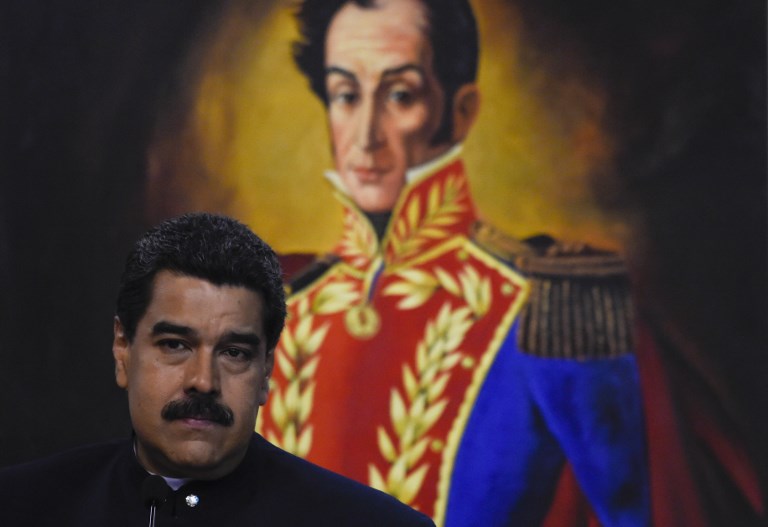 REJECTS. File photo of Venezuelan President Nicolas Maduro. Photo by Juan Barreto  