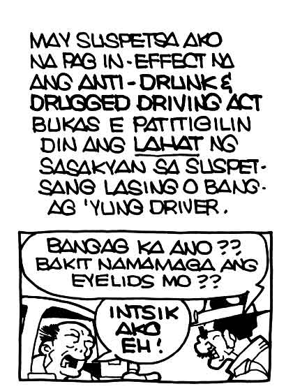 ahok call center PugadBaboy: punchline 3 law driving Drunk