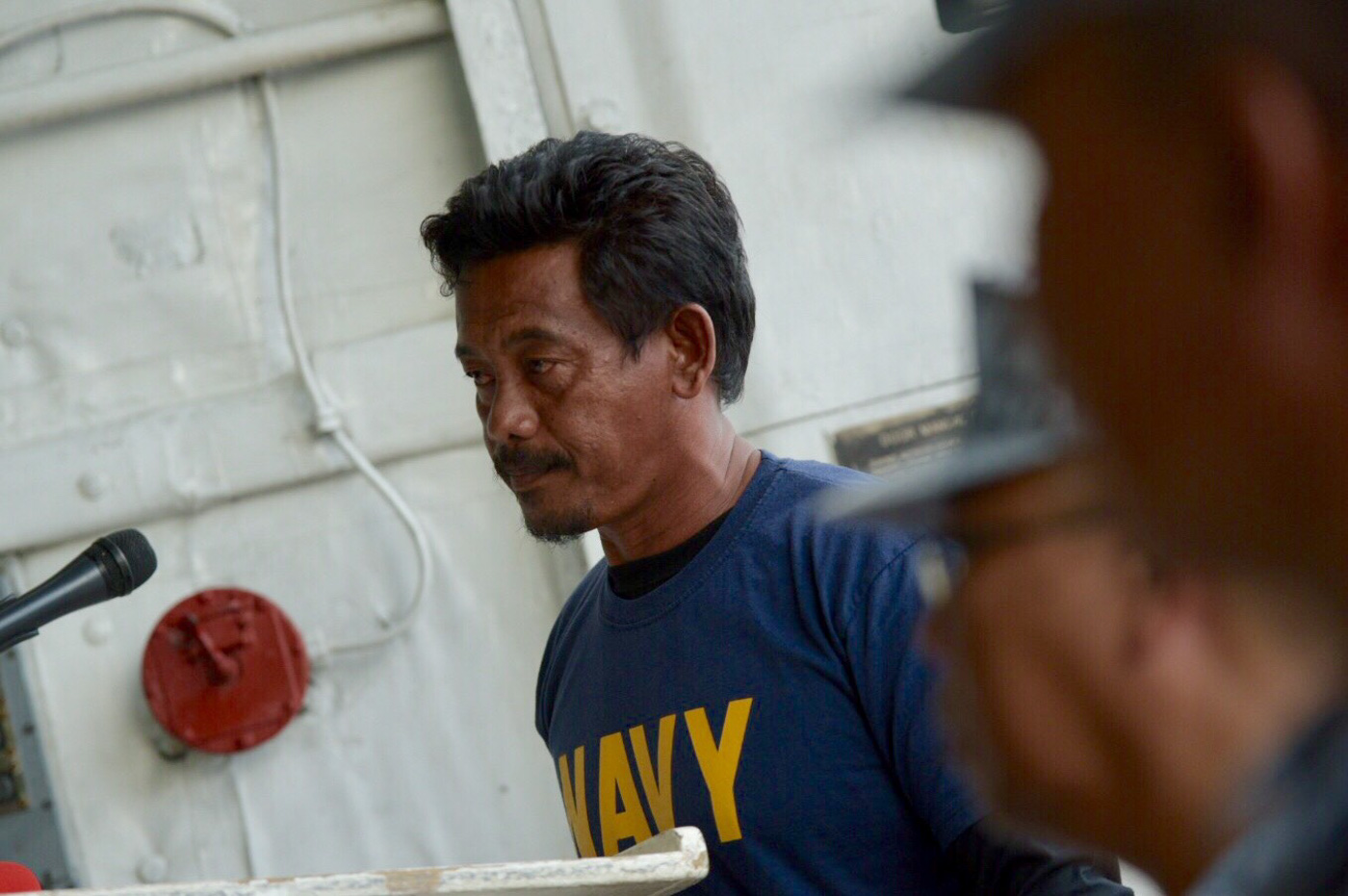 MEETING. President Rodrigo Duterte will meet with fishing boat captain Junel Insigne (in photo), according to the mayor of San Jose, Occidental Mindoro. Photo by LeAnne Jazul/Rappler  
