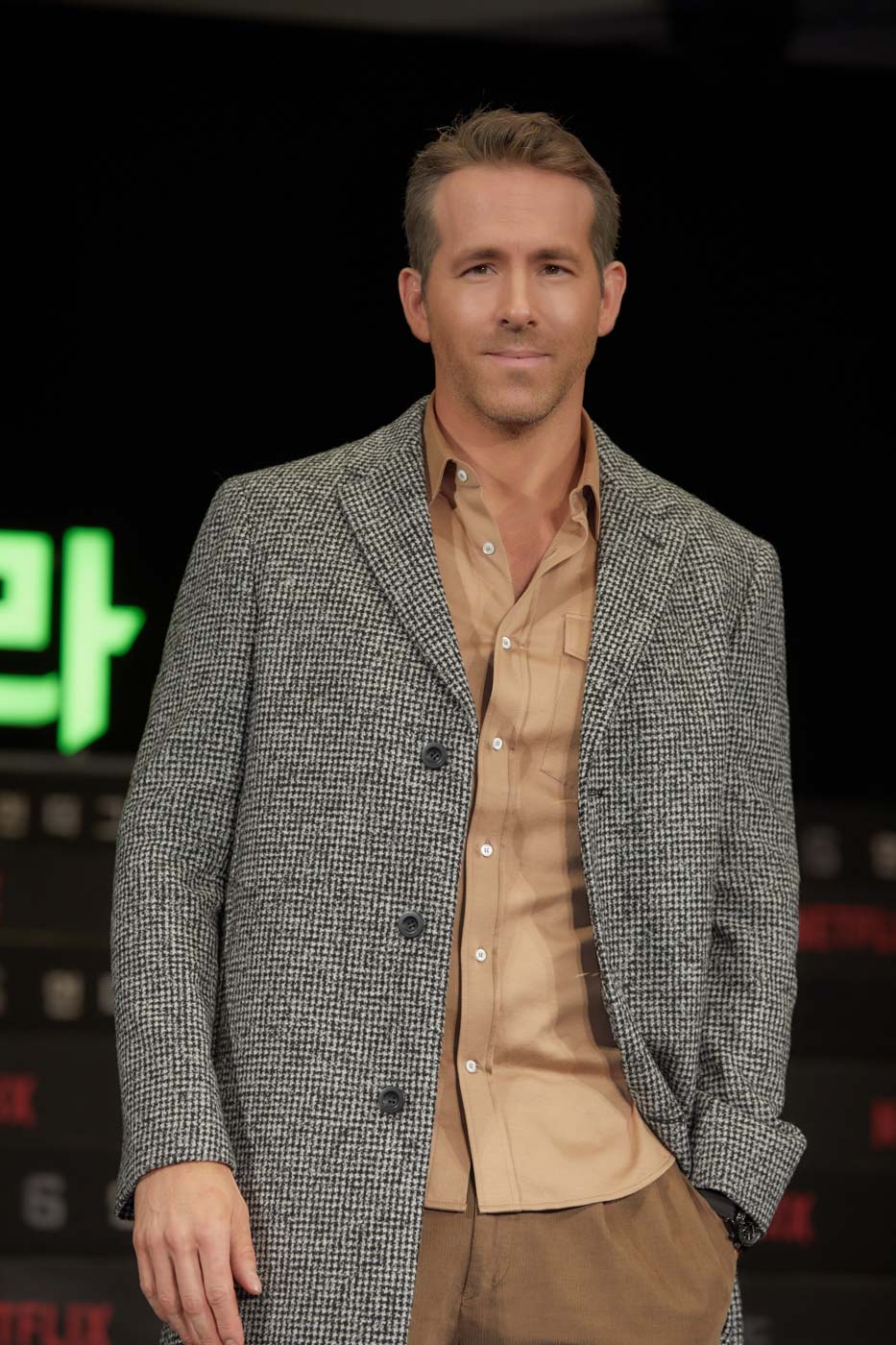Leader of the band: Ryan Reynolds attends the press conference for the world premiere of Netflix's '6 Underground' at Four Seasons Hotel on December 02, 2019 in Seoul, South Korea. Photo courtesy of Netflix 