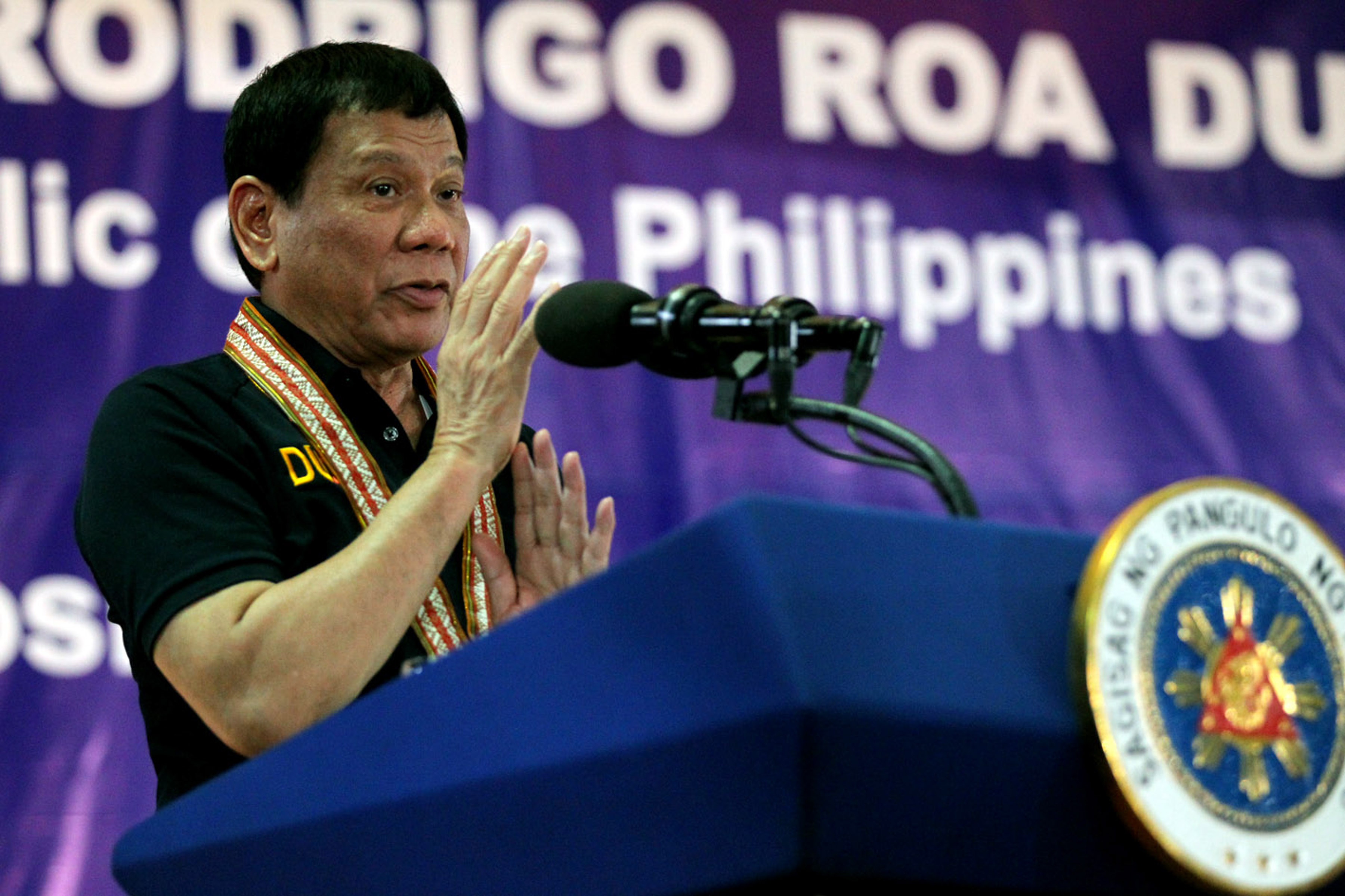 CONTROVERSIAL LEADER. President Rodrigo Duterte's controversial statements, some lambasting world leaders and organizations, have put him in the international spotlight. File photo by PPD 